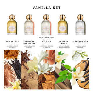 Vanilla set 5x2ml