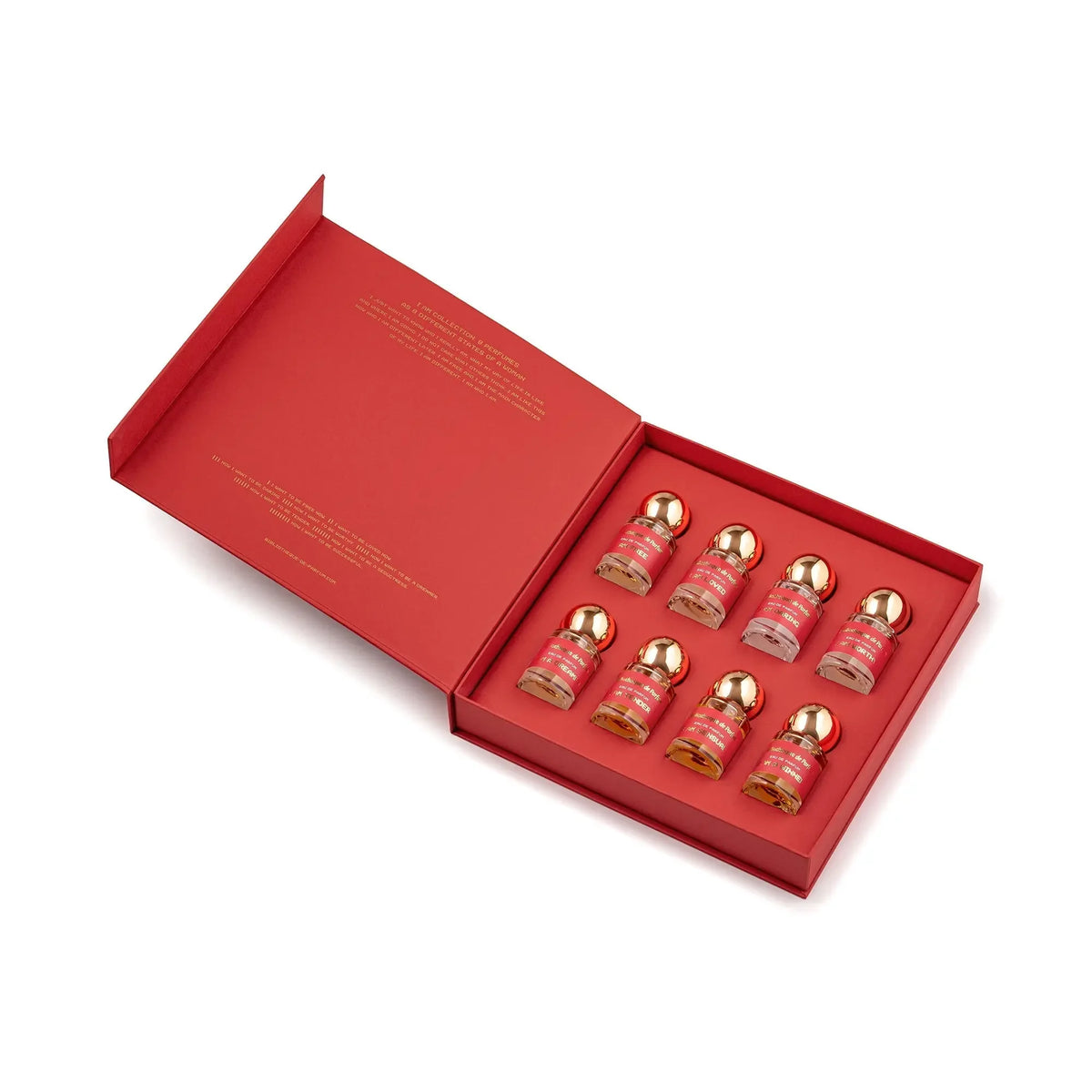 Collection perfume set I AM 8x16ml Bibliotheque de Parfum