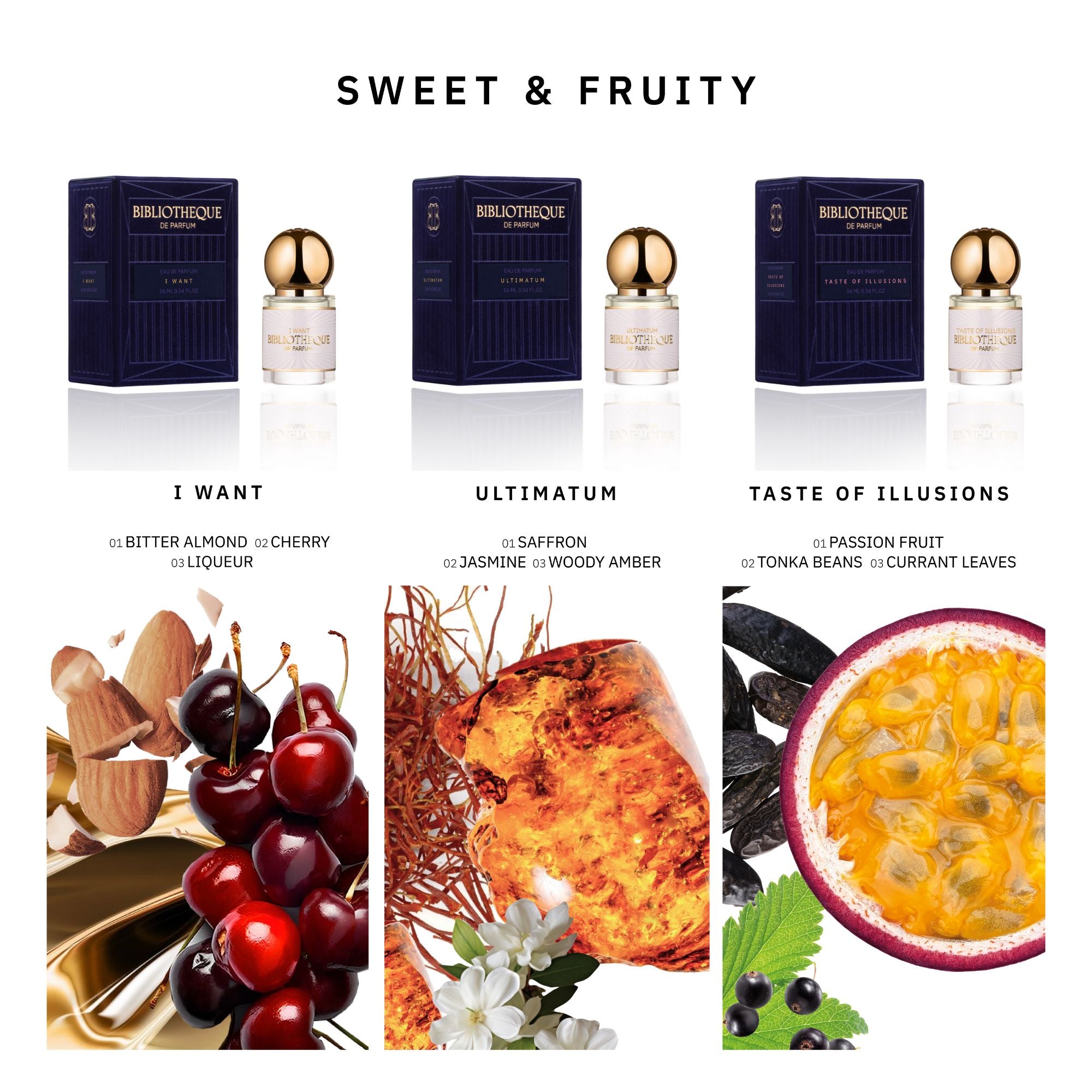 Sweet & Fruity Set 3x16ml