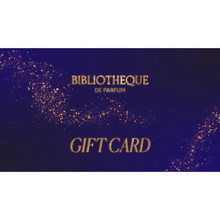 Gift Card Bibliotheque de Parfum