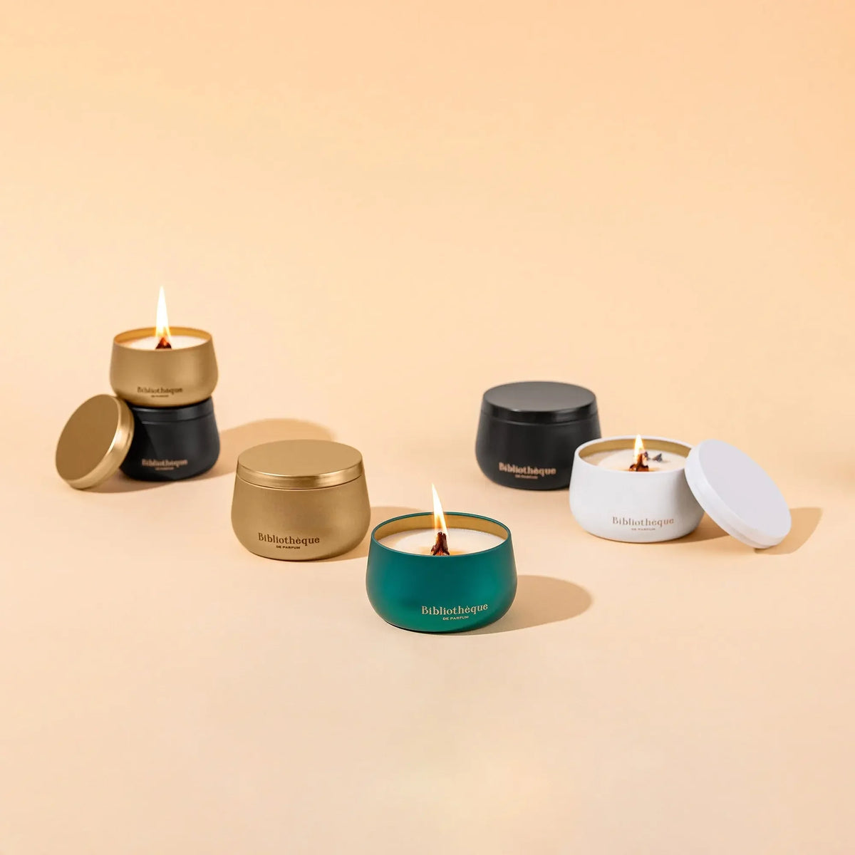 Candle Cedar Mood Bibliotheque de Parfum